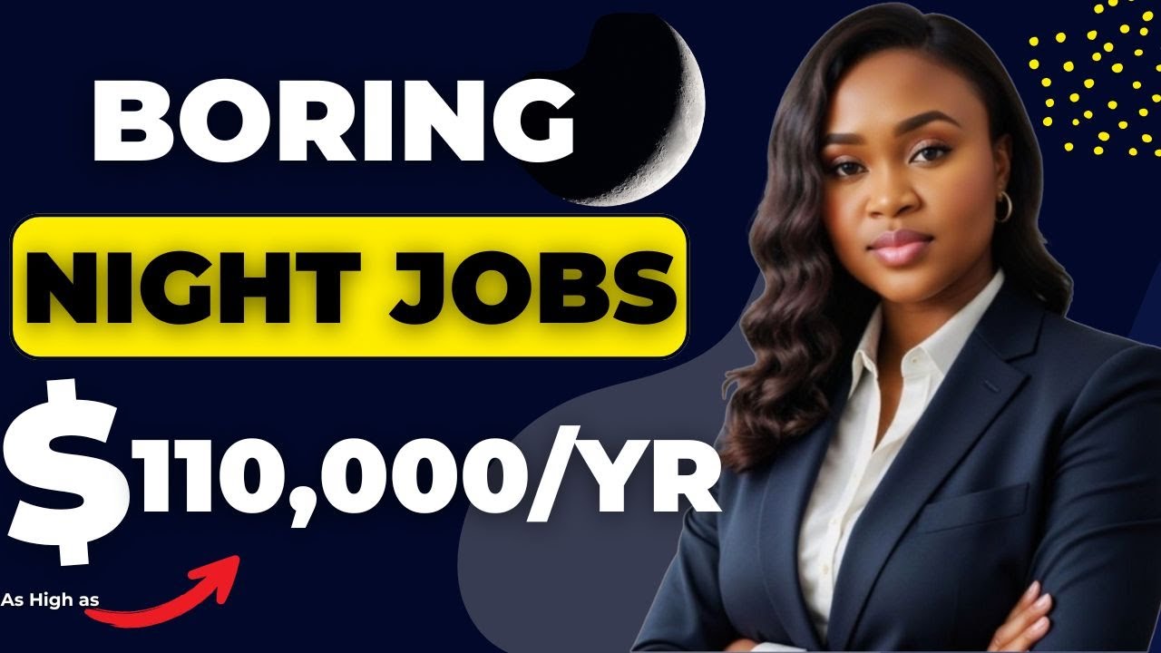 6 Night Jobs That Pay MORE Than You Think (No Calls, No Meetings)