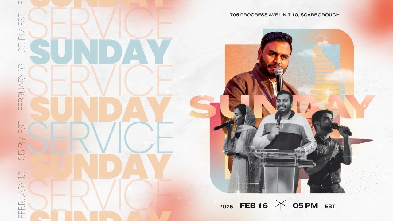 SUNDAY SERVICE | PR. LINO E SAMUEL | 16TH FEB 2025 | AHAVAH CANADA
