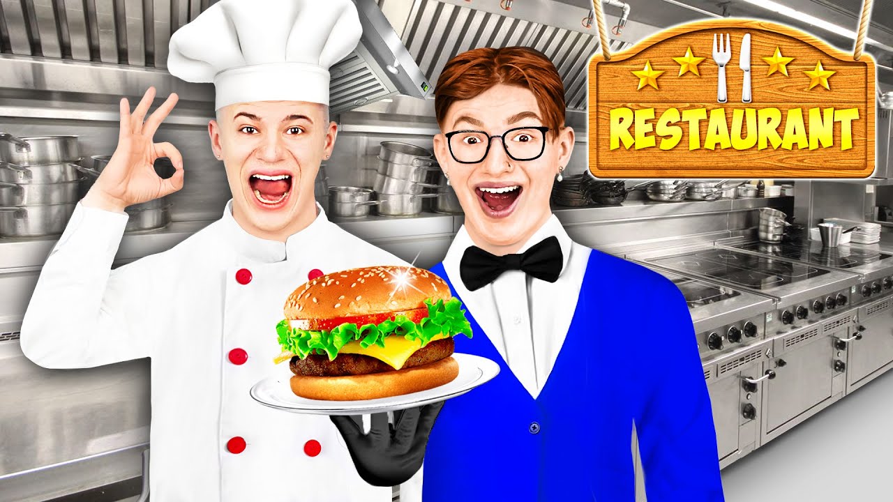 24 Stunden in RESTAURANT arbeiten !
