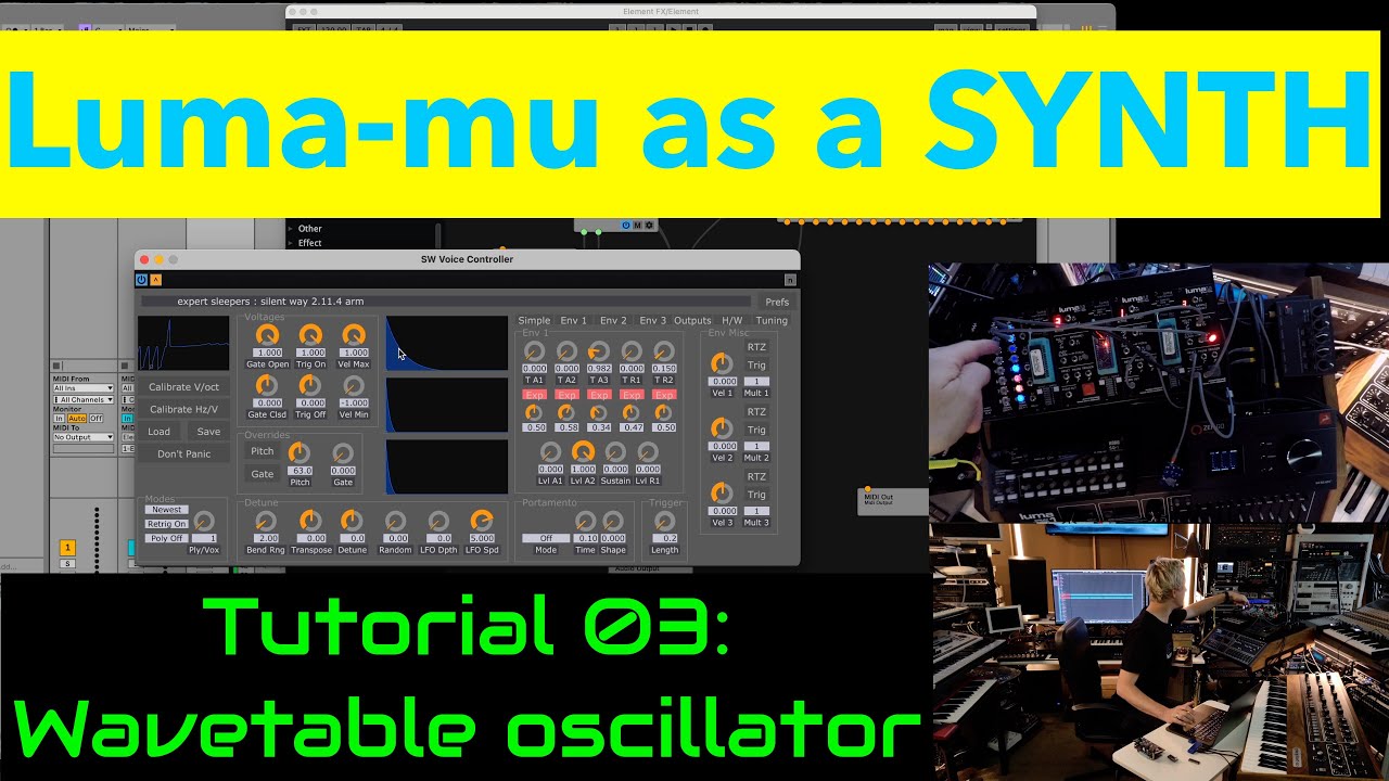 Luma-mu - Tutorial 03 - Wavetable playback