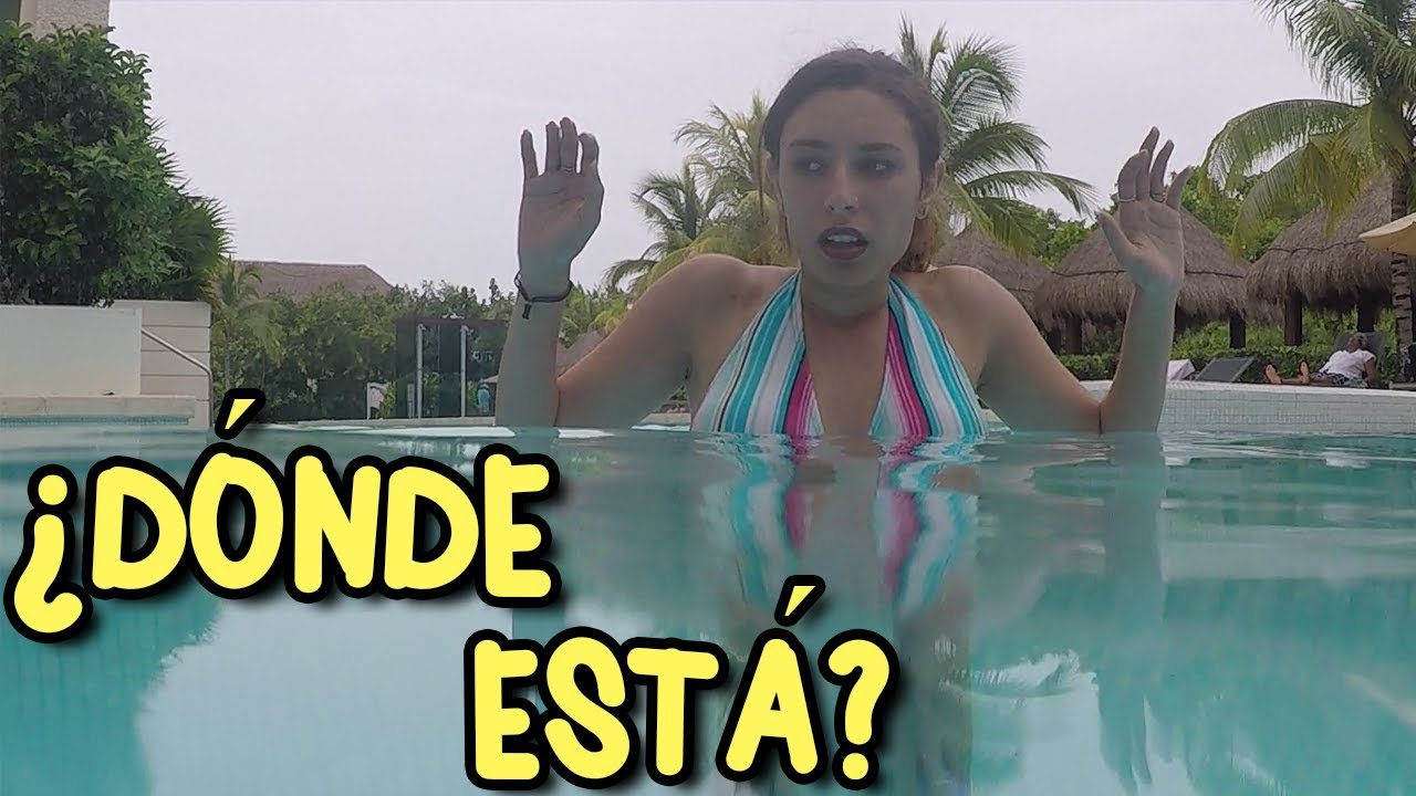 BROMA: DANI SE ESCONDE DE MÍ EN LA PISCINA