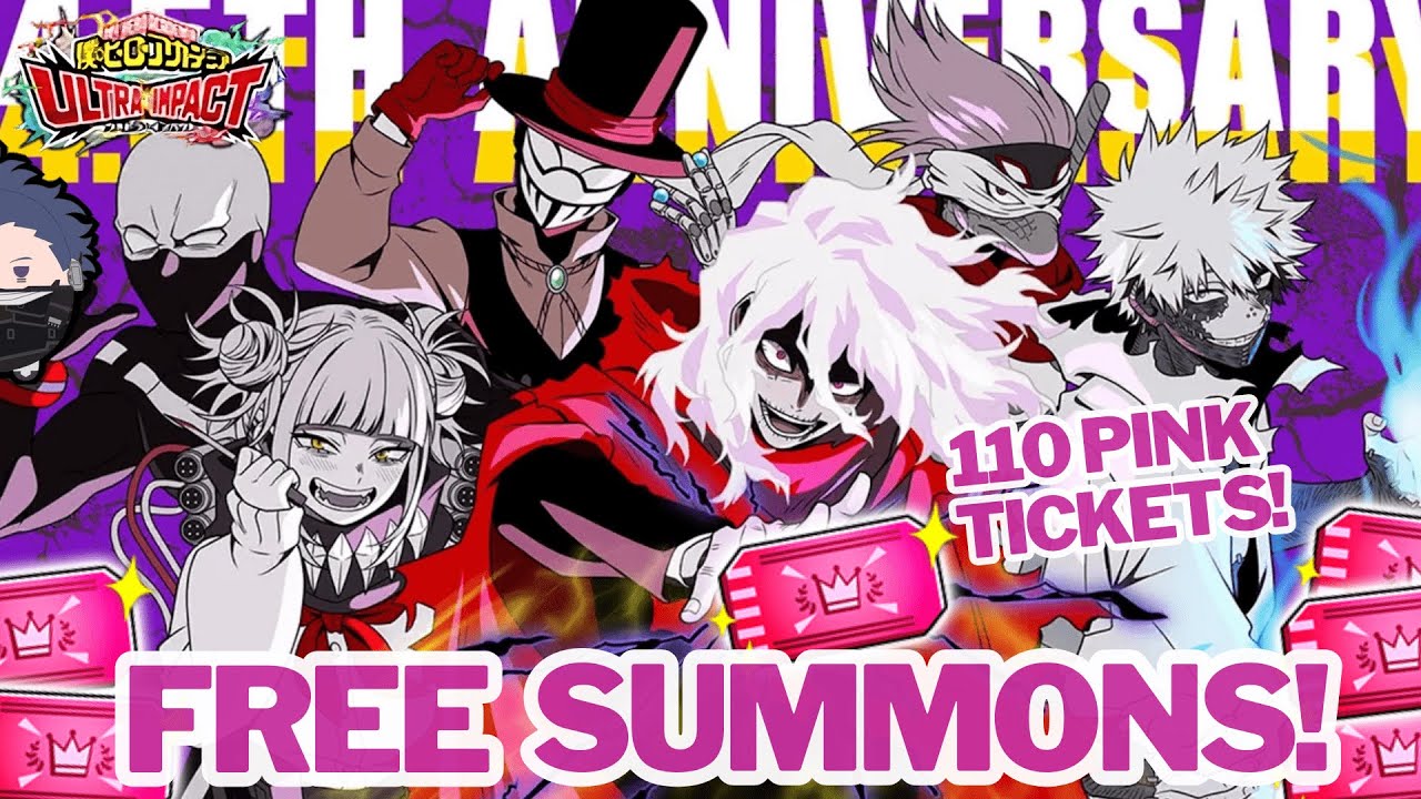 *FREE* JP 4.5 anniversary summons in MY HERO ULTRA IMPACT!