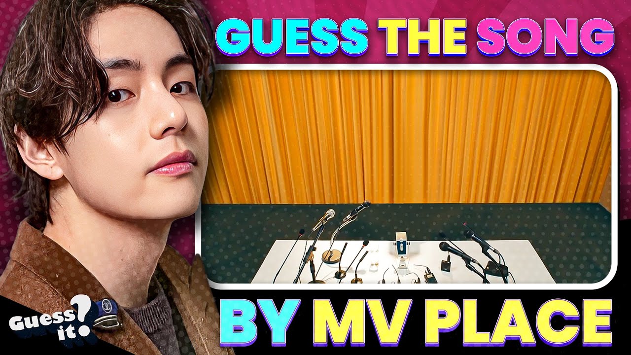 Guess 30 BTS Songs by MV Place/Set | BTS Quiz | Guessit #bts #btsquiz