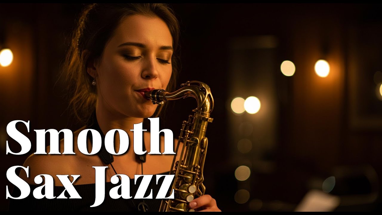 Smooth Saxophone Jazz Romantic Flow – Chill Relax Music for Study, Office Work & Coffee Nights