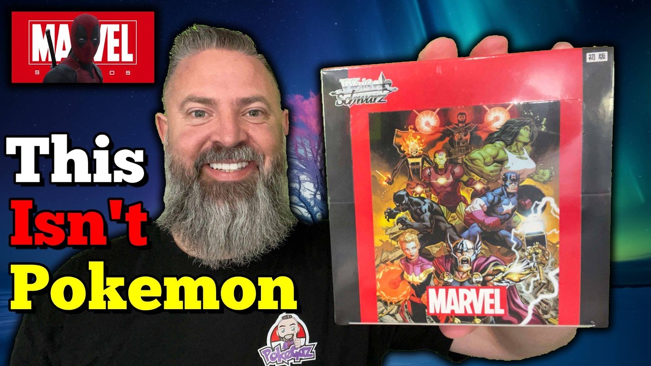 MARVEL Weis Schwarz Cards HIT HARD!!!! What a Cool Set!!!