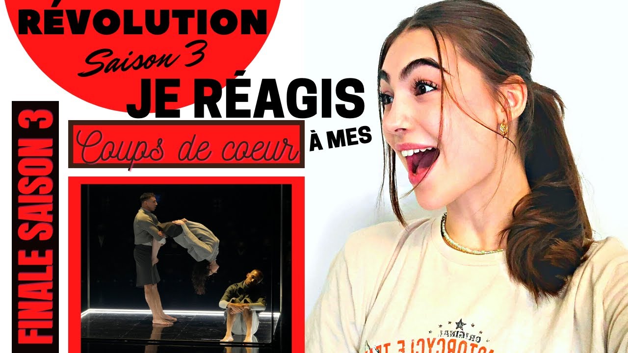 Je réagis à mes coups de cœur Révolution saison 3 - FINALE Cindy, Rahman et Yoherlandy