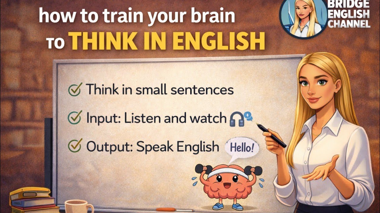 How to Train Your Brain to Speak English