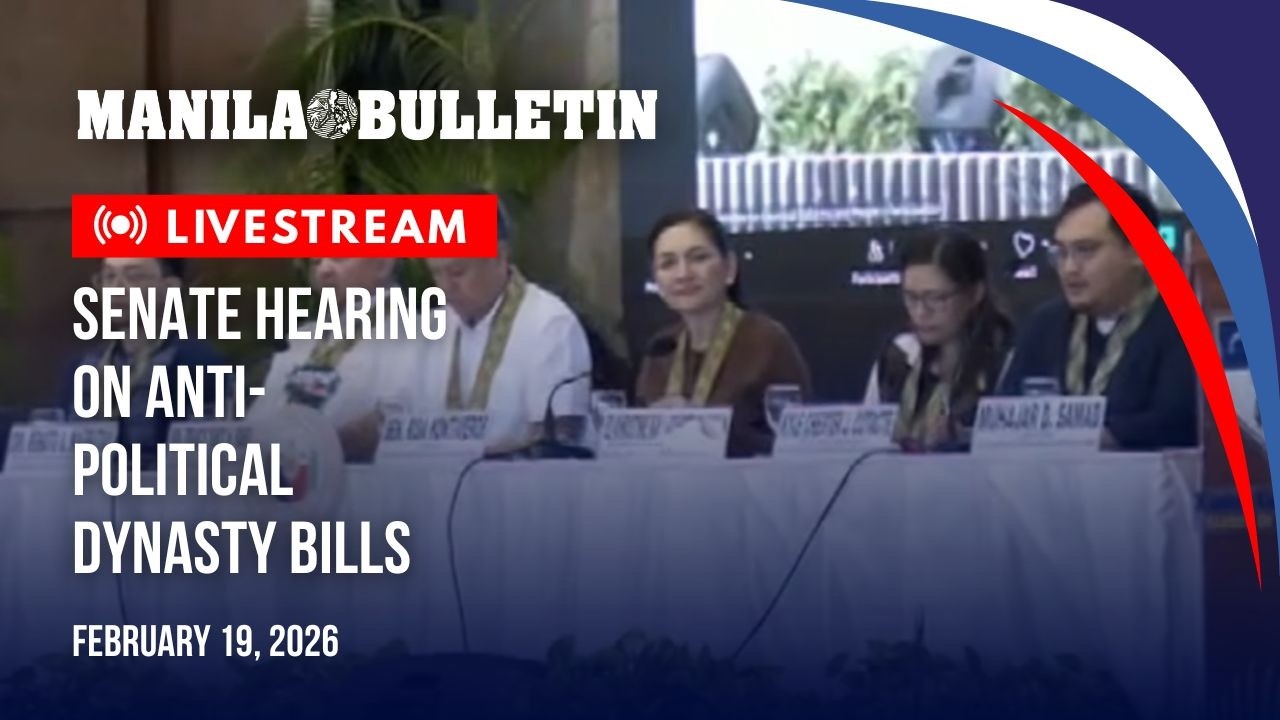 LIVE: Senate holds consultative meeting on anti-political dynasty bills | Feb. 19