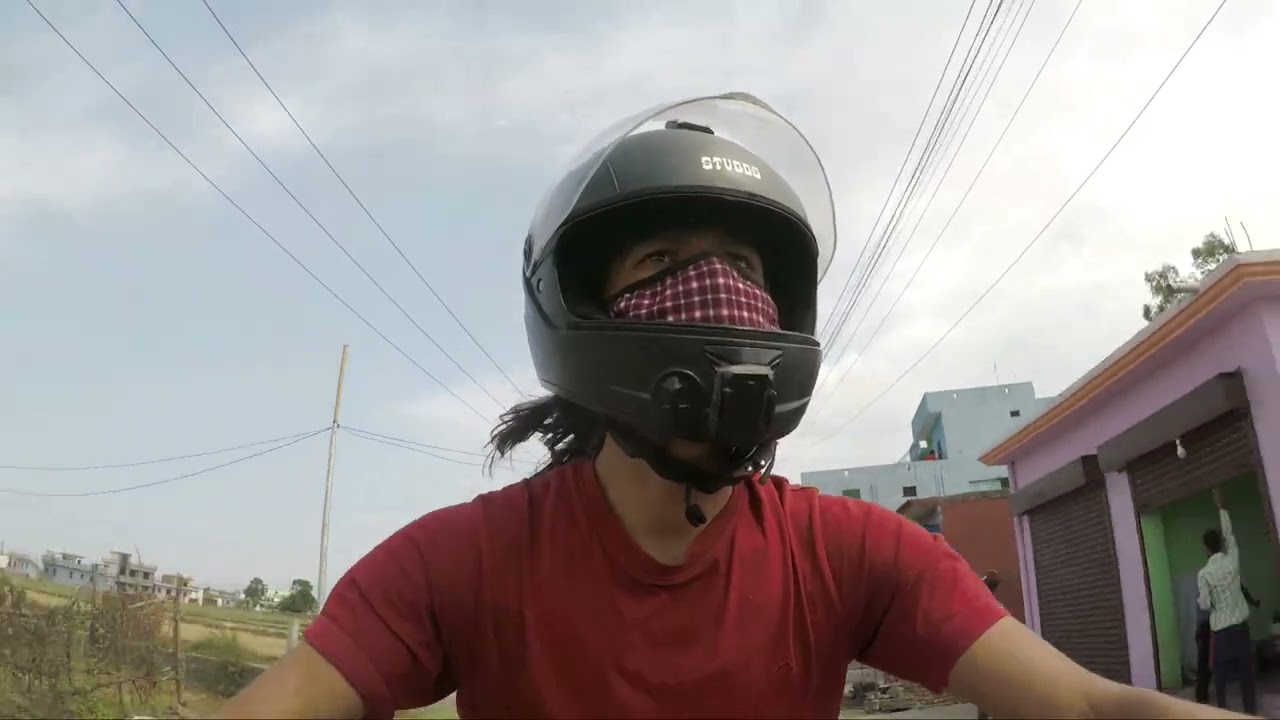 Gopro falls while riding | MSB MotoVlogs #shorts