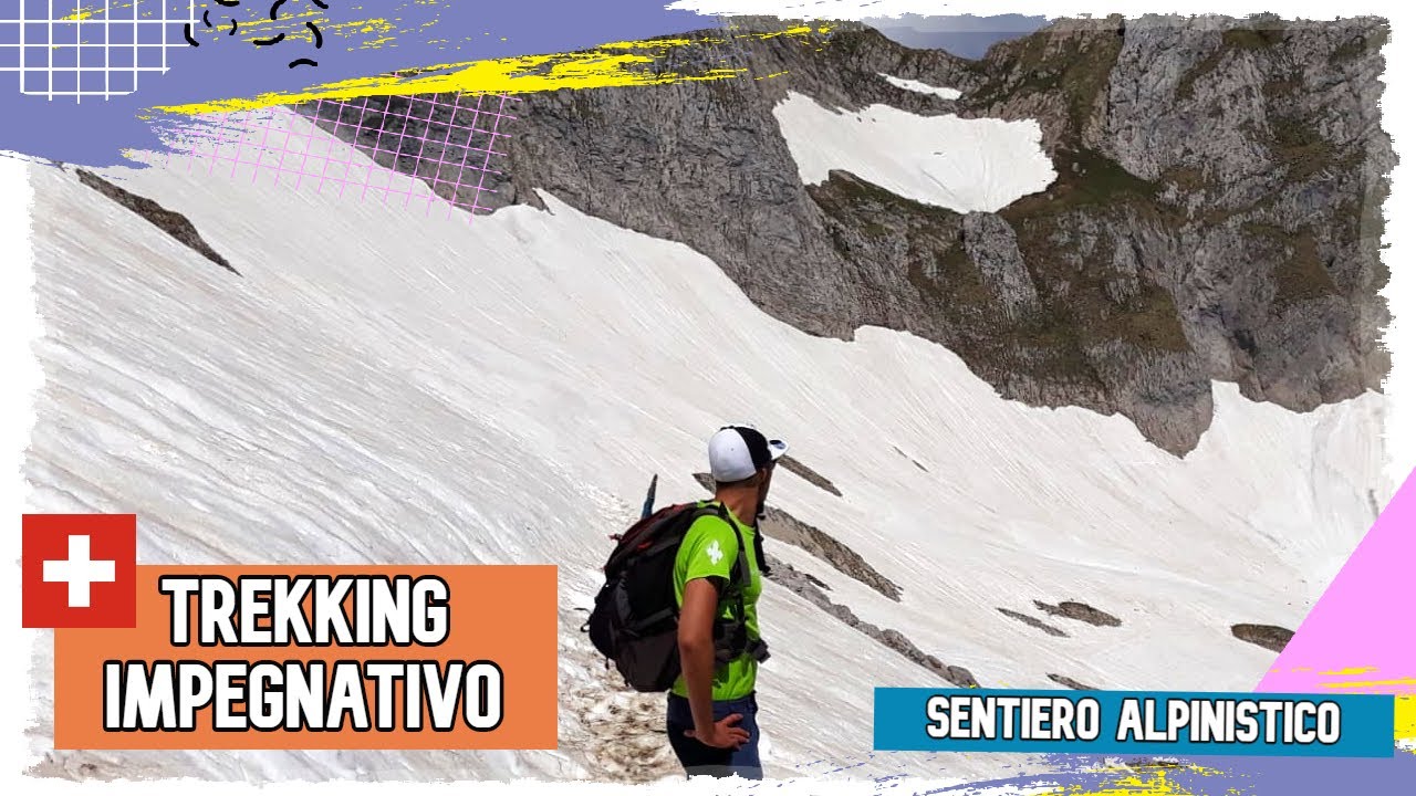 TREKKING IMPEGNATIVO - SENTIERO ALPINISTICO SVIZZERA: Wildhuser Schafberg Schweiz, Switzerland