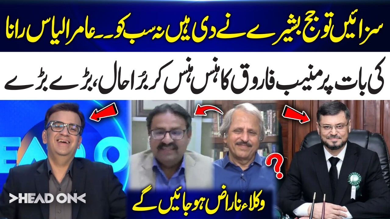 Big Lawyers Will Be Angry! | Muneeb Farooq Reacts Hilariously to Aamir Ilyas Rana | 365 Plus