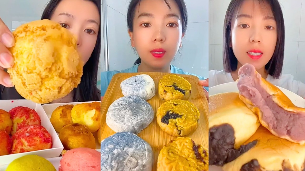 Traditional Chinese Homemade Food Eating Show | Buns Noodles & Desserts Mukbang #105