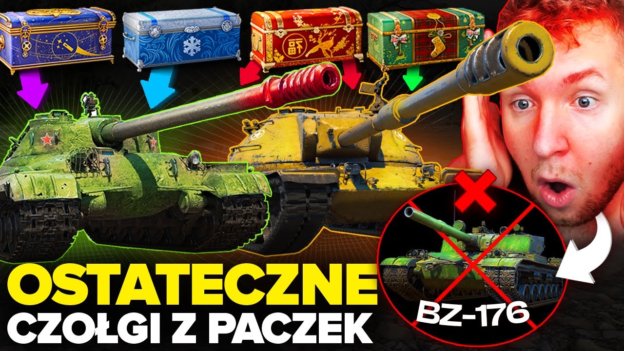 OSTATECZNE CZOŁGI Z PACZEK ŚWIĄTECZNYCH