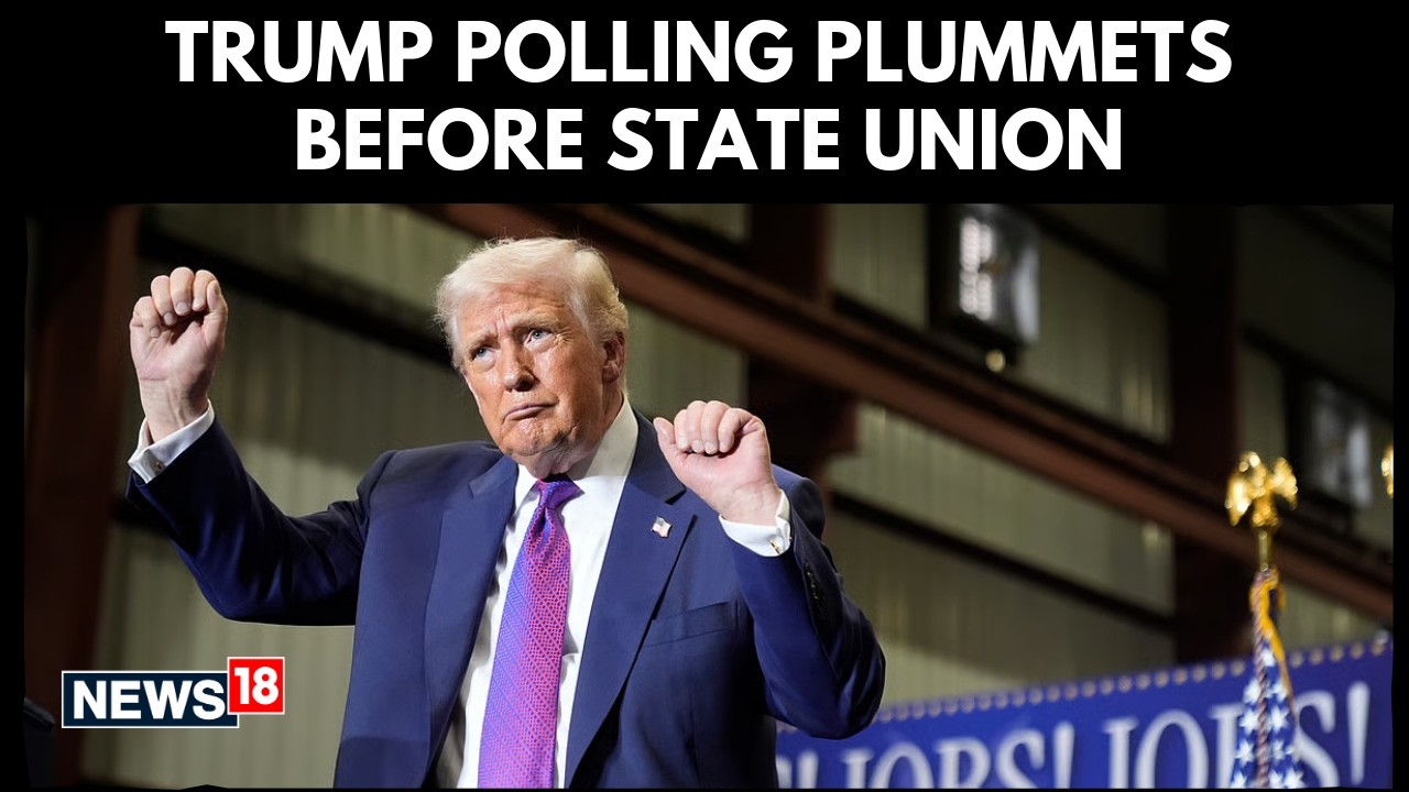Polling Plummet: President Trump Faces Record Low Approval Ahead of 2026 State of the Union | N18G