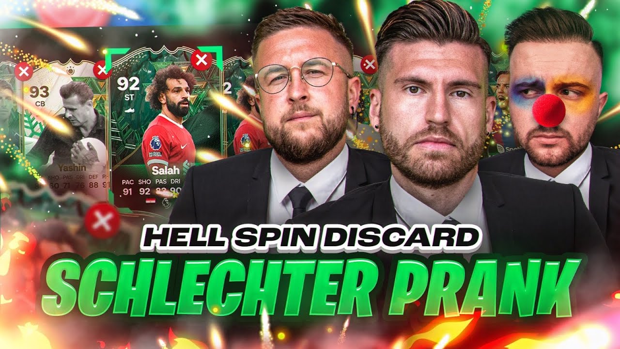 Der SCHLECHTESTE PRANK im NEUEN JAHR ..🤡Winter Wildcard Hell Spin DISCARD 🔥EA FC 24
