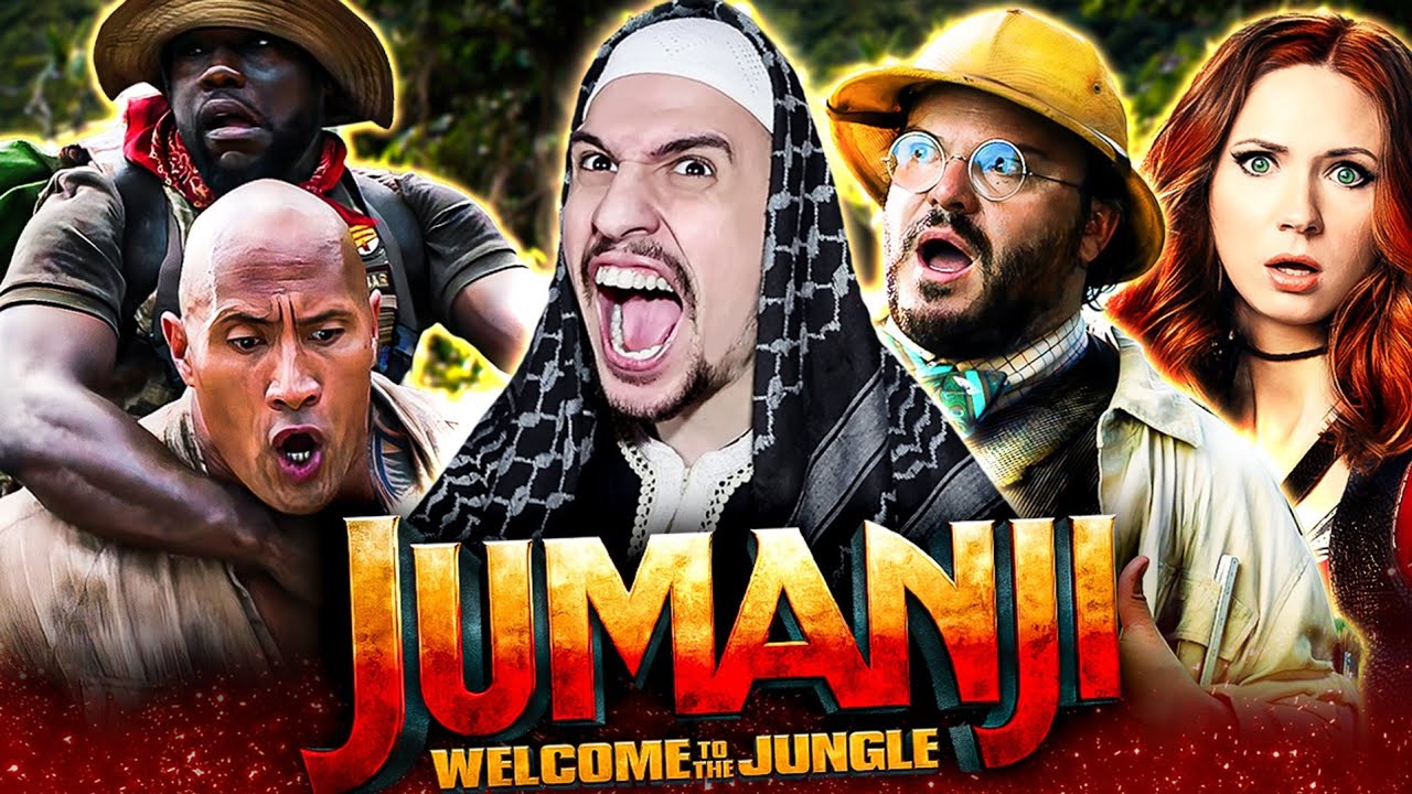 JUMANJI: WELCOME TO THE JUNGLE (2017) MOVIE REACTION -HAD ME IN TEARS!! - FIRST TIME WATCHING 