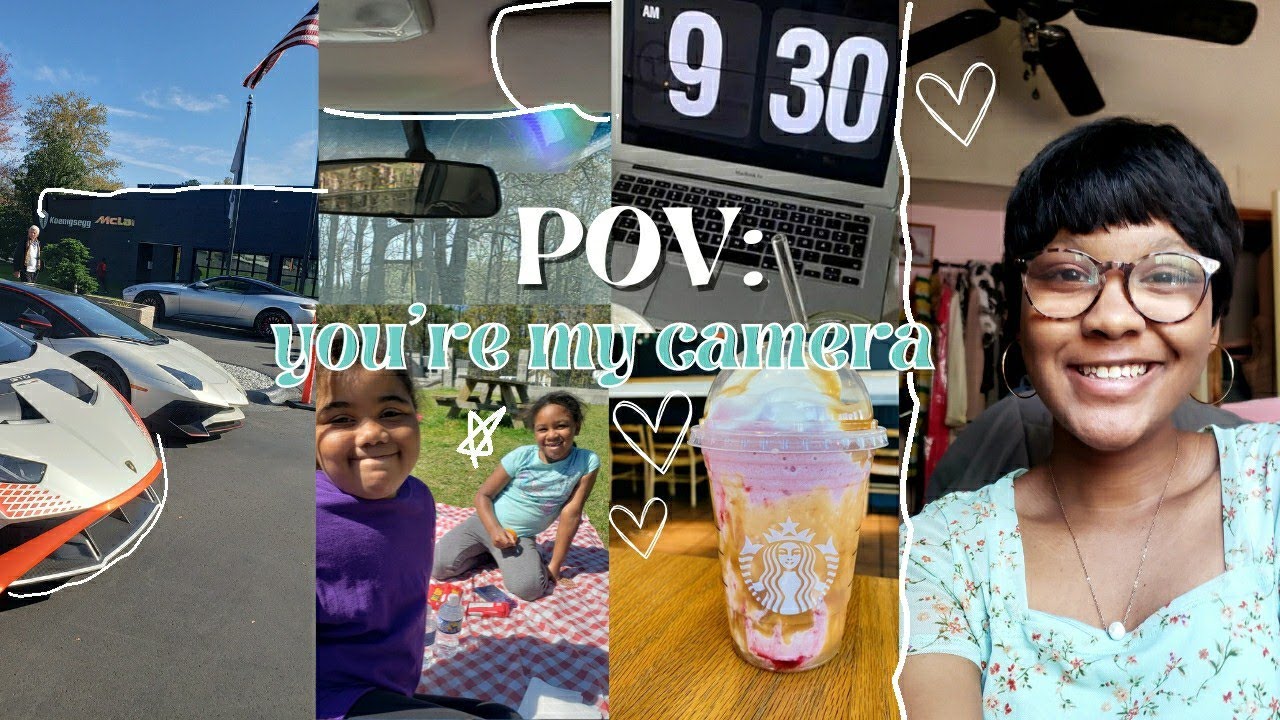 POV: you're my camera for a day! (cute picnic, grwm, running errands, etc.)