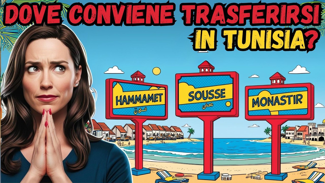 Dove conviene trasferirsi in Tunisia nel 2025?