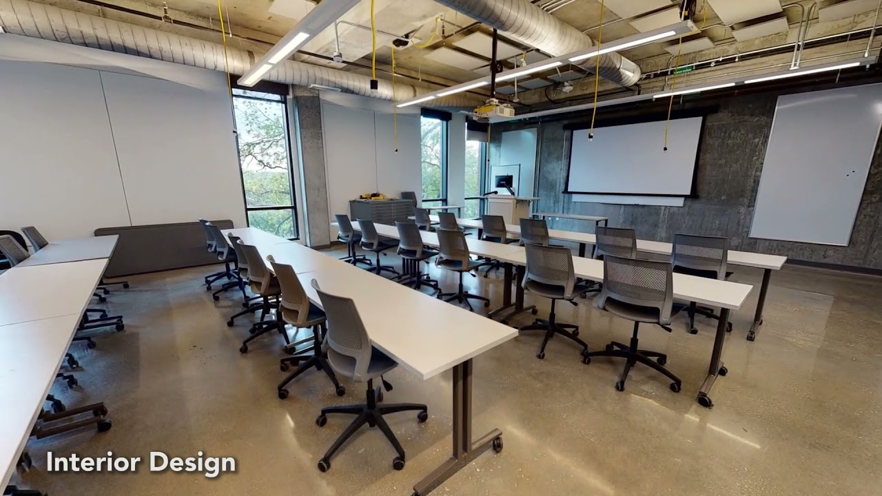 Virtual Tour of the CVAD Interior Design Program Facilities &mdash; No Sound