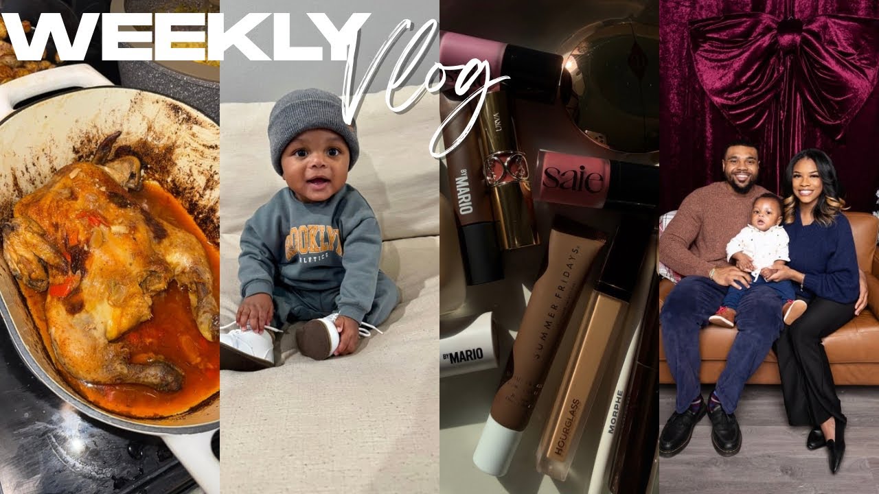 WEEKLY VLOG | COOKING + SHOPPING HAULS + CHRISTMAS PHOTOSHOOT + TRYING TO FIGURE IT OUT + CHIT CHATS
