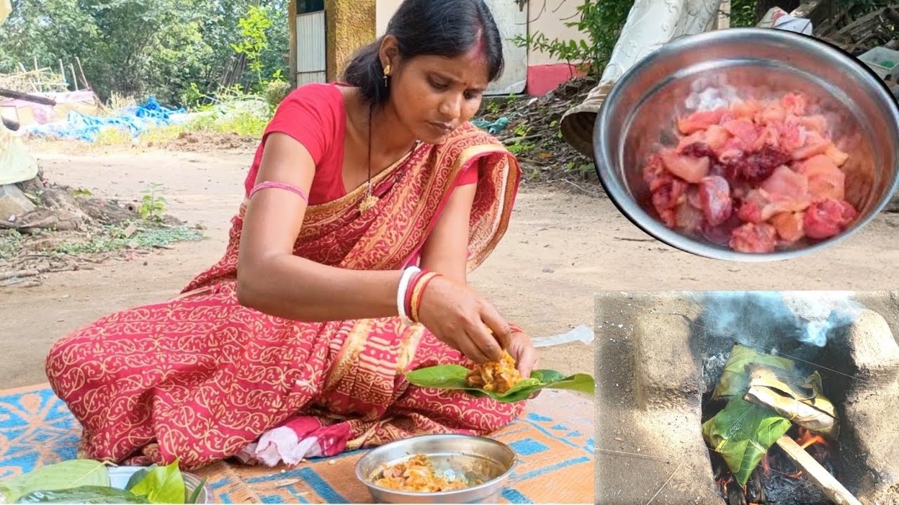 Chicken Patta Poda Recipe | Village Style Patta Poda Chicken Recipe