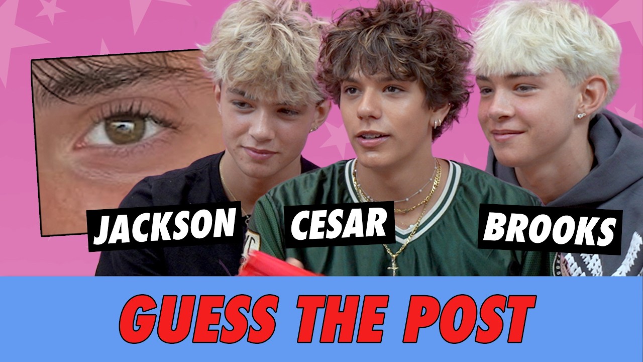 Cesar vs. Jackson vs. Brooks - Guess The Post
