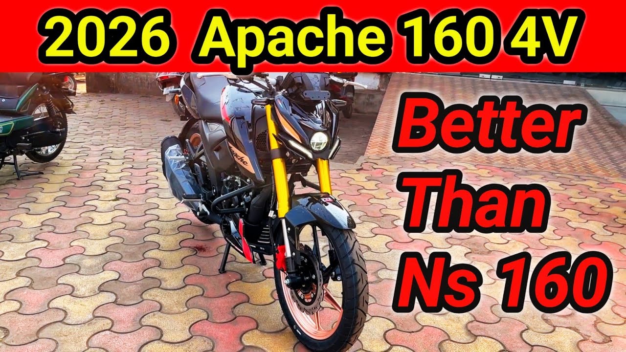 2026 TVS Apache RTR 160 4V | New Graphic |