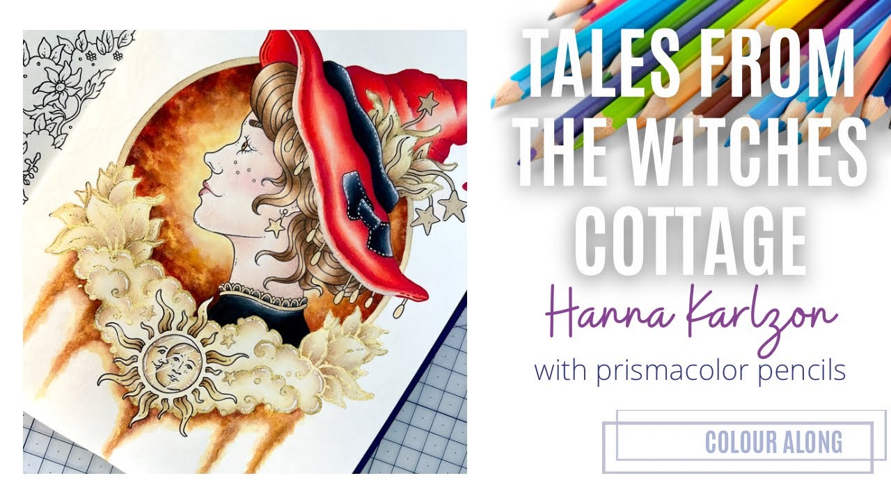 Colour Along | Tales from the Witches Cottage by Hanna Karlzon