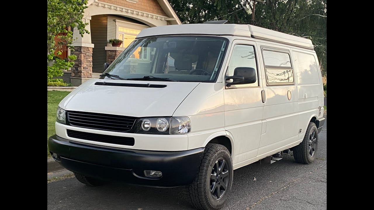 '95 EV Camper converted to 190hp 2.5TDI/5-speed, to long nose and newer dash