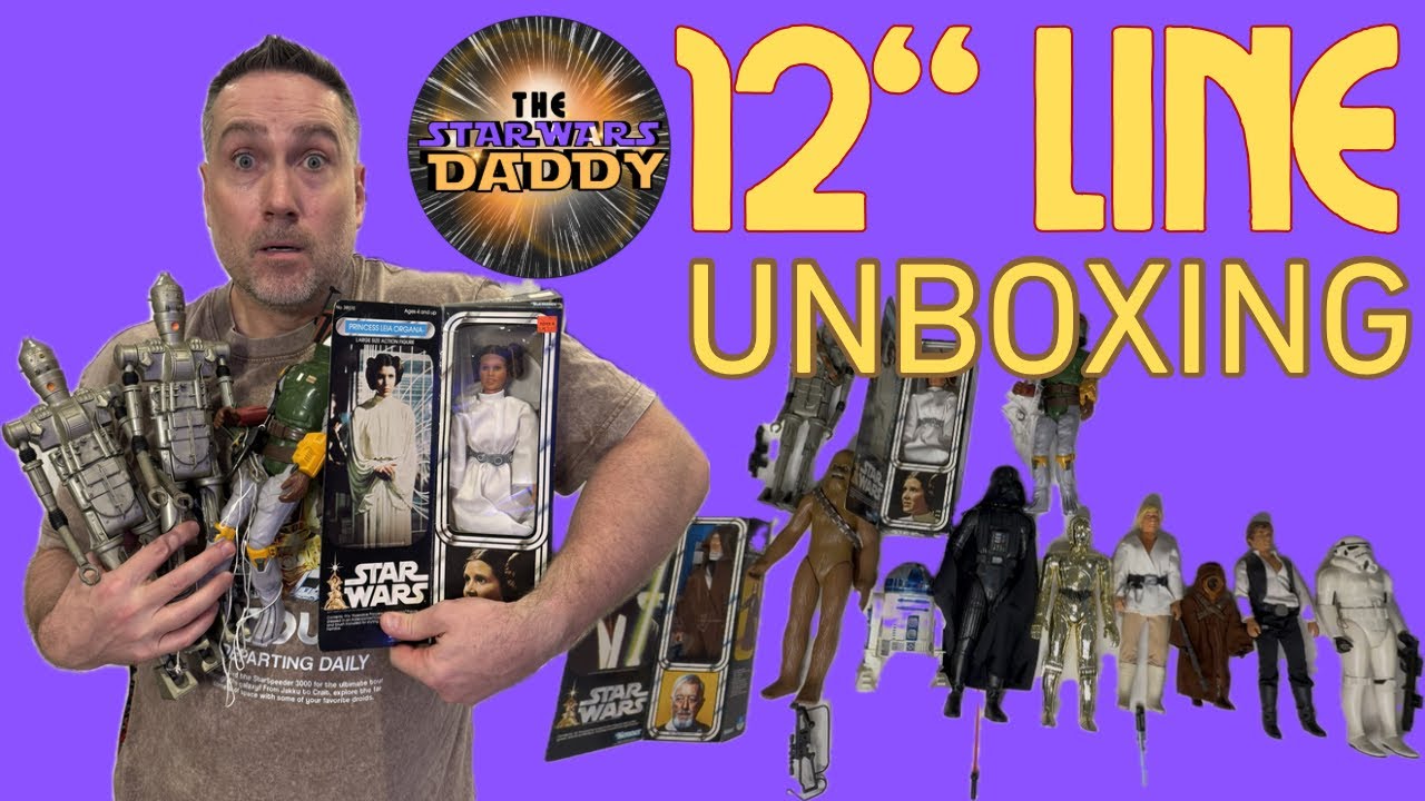 Распаковываем всю линейку фигурок Kenner 12 дюймов &laquo;Звёздные войны&raquo;! 💥 Презентация коллекции за 2...