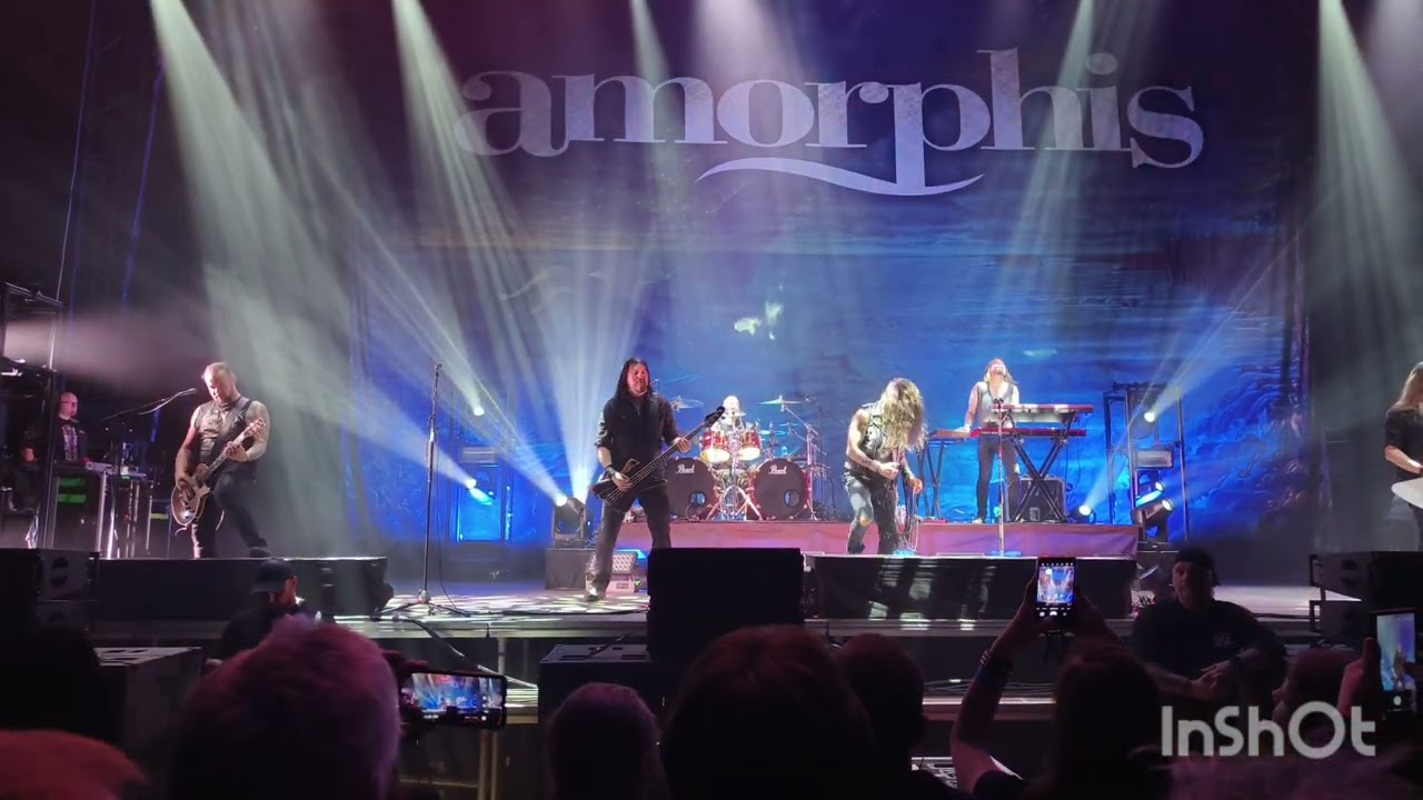 Amorphis PRAHA Fortuna arena 18.10.2025 Black Winter day