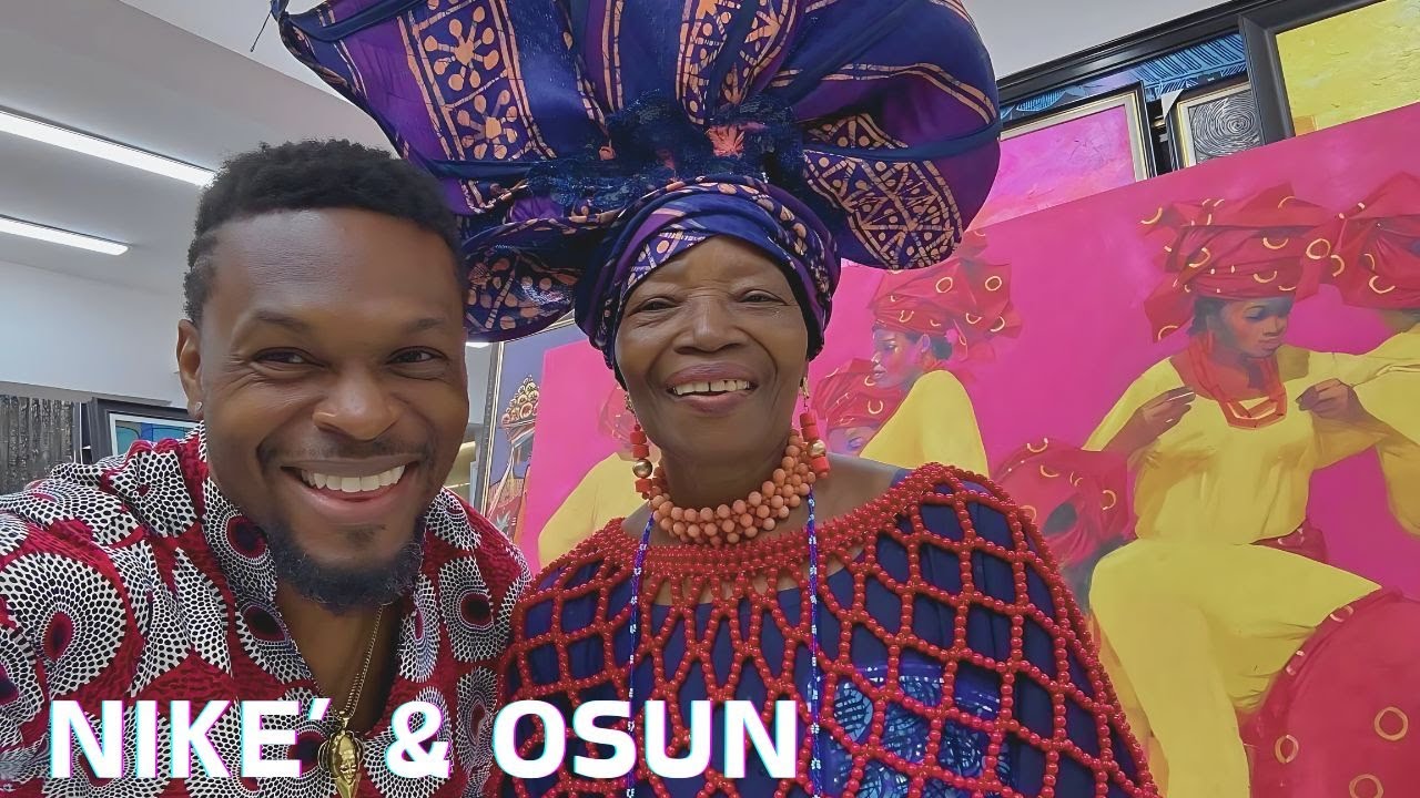 Nigeria Tour Vlog: Mama Nike Speaks On How Osun Orisha Helped Her Succeed.