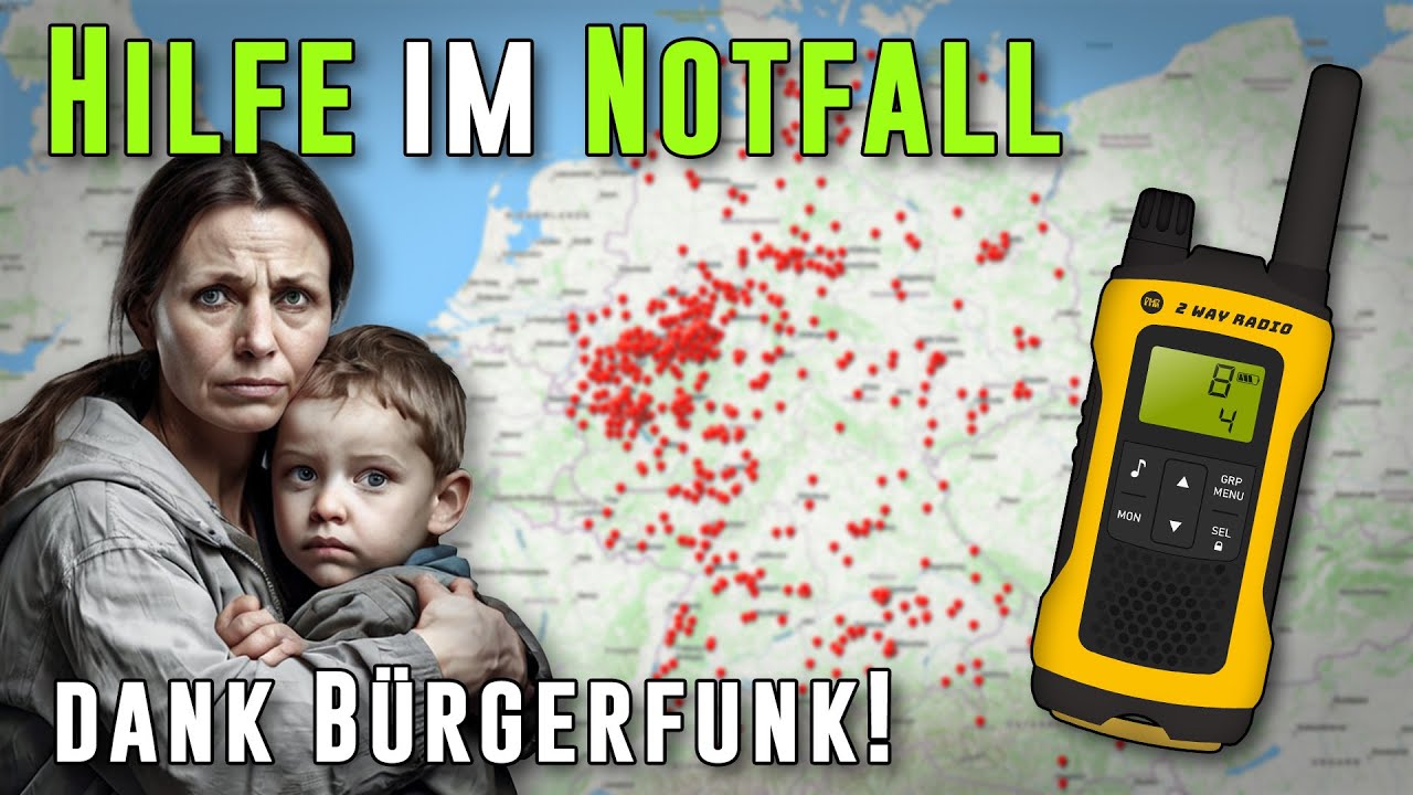 Hilfe im Notfall 🌍 B&uuml;rgernotfunk Karten im Web