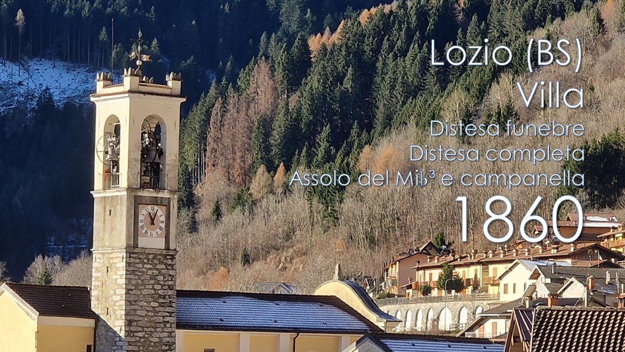 Le campane di Lozio (BS) - fraz. Villa