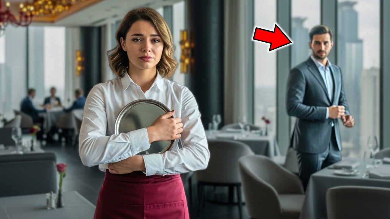 Zwolnili kelnerkę na oczach wszystkich… biznesmen zrobił coś, czego nikt się nie spodziewał