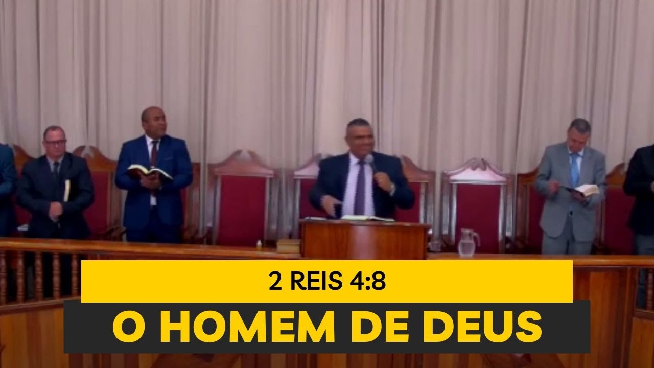 O Homem de Deus - 2 Reis 4:8 - Pr Jeferson Henrque