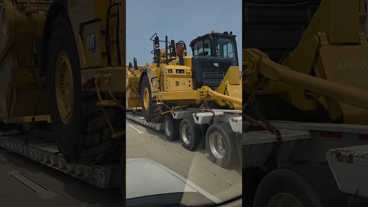 Heavy Haul CAT 637 Transport 