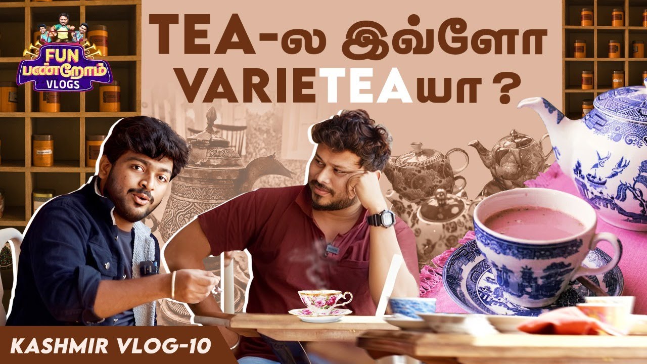 Tea குடிச்சா வெள்ளை முடி வருமா😱 | Kashmir Vlog | Fun Panrom Vlogs | Blacksheep