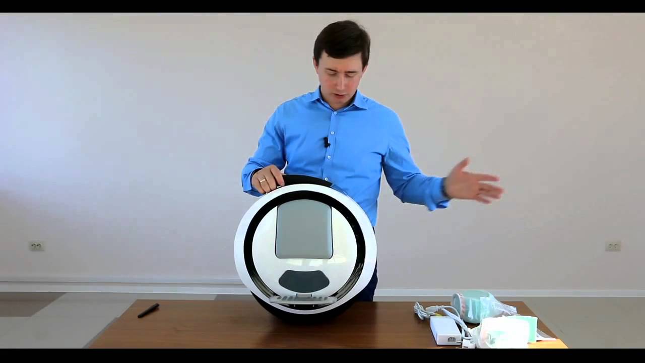 Моноколесо Ninebot One E+ распаковка