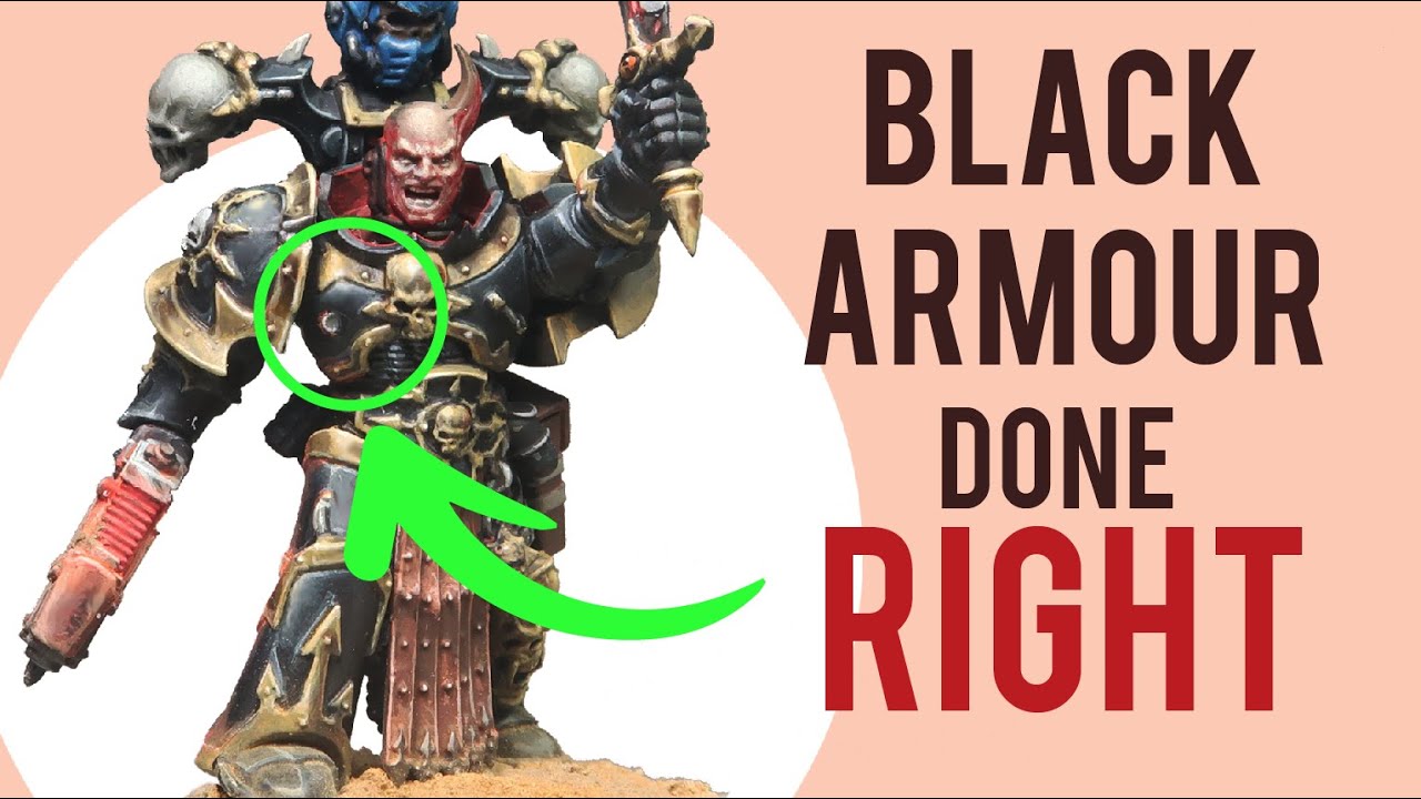 Black Armour Done RIGHT - Kill Team Nachmund Chaos Space Marine