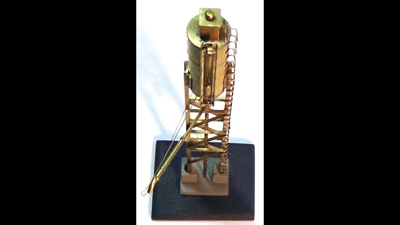 Building a Brass HO Scale Sand Tower