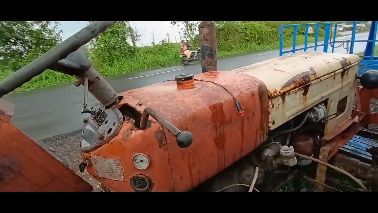 पुराना HMT 5911 Tractor कबाड़ी मे टूटने के लिए आया हुआ . 😢