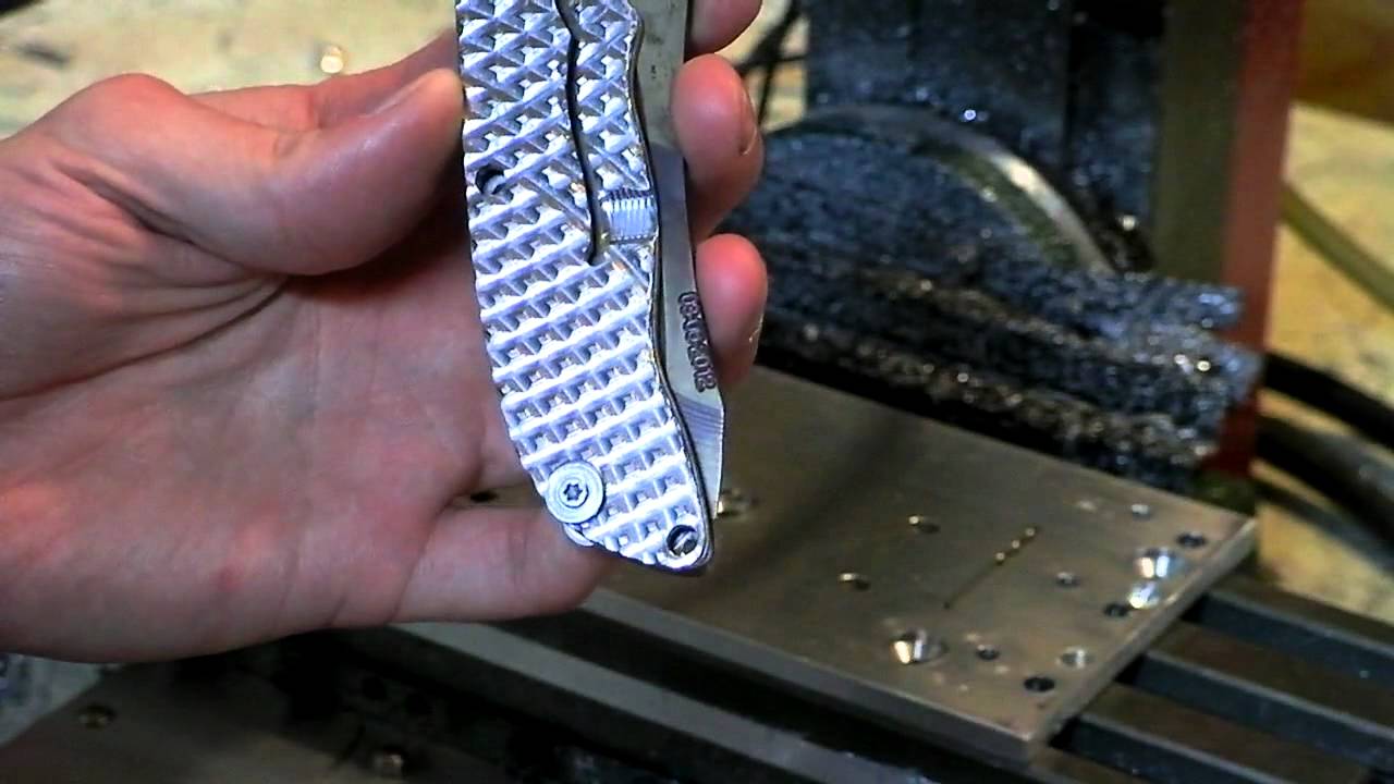 Knifemaking Tuesdays Week 20 - bearing pockets, detent and lockup