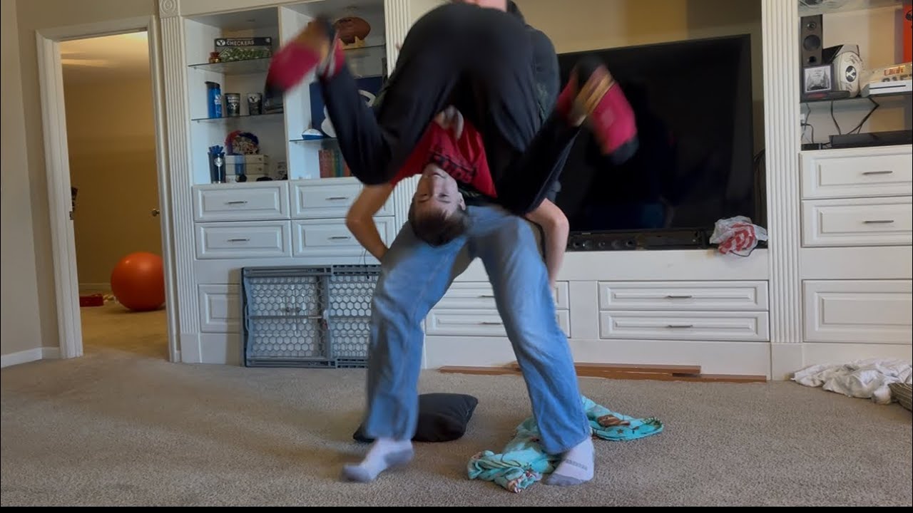 Caleb gets demolished in wrestling match 1/19/26
