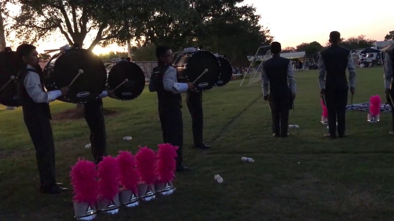 SFA Drumline - Friendswood Finals Lot 9/30/17