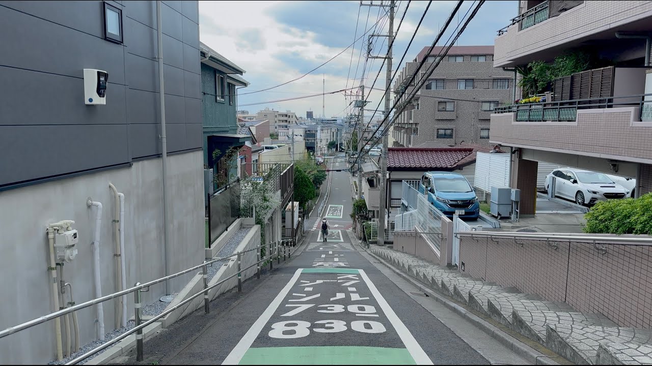 4K HDR Japan Walk -  Relaxing Weekend Walk