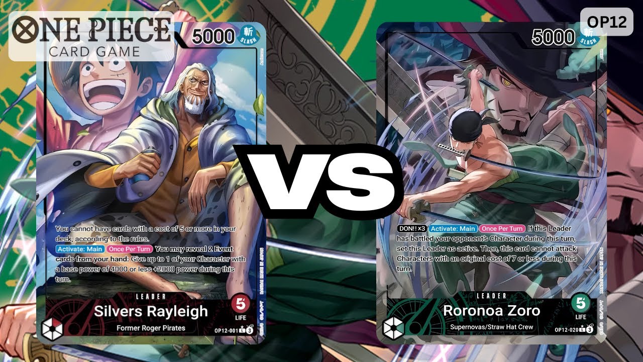 Rayleigh VS Green Zoro | OP12 POV Testing Gameplay