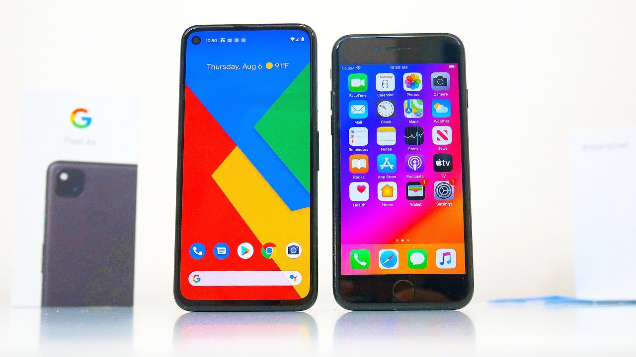 Google Pixel 4a ($349) vs. iPhone SE 2020 ($399): Which Would YOU Choose?