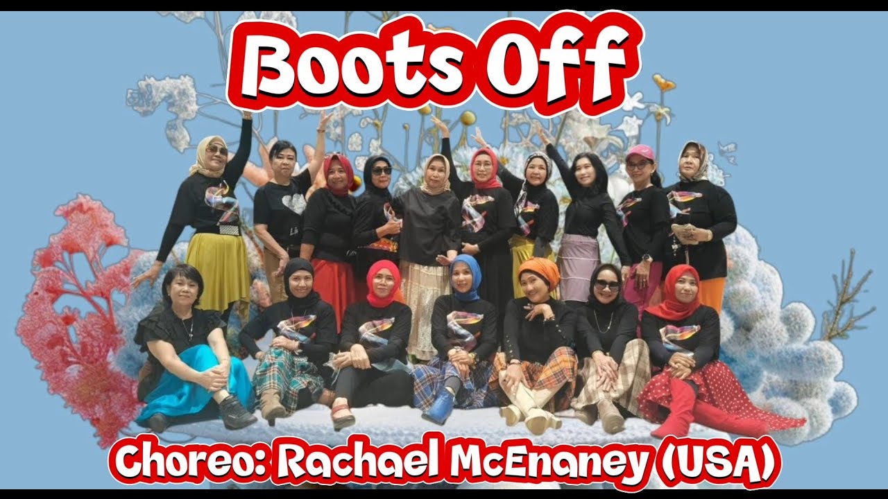 Boots Off - Line Dance / Choreo: Rachael McEnaney (USA) - April 2025 - Beginner/Improver
