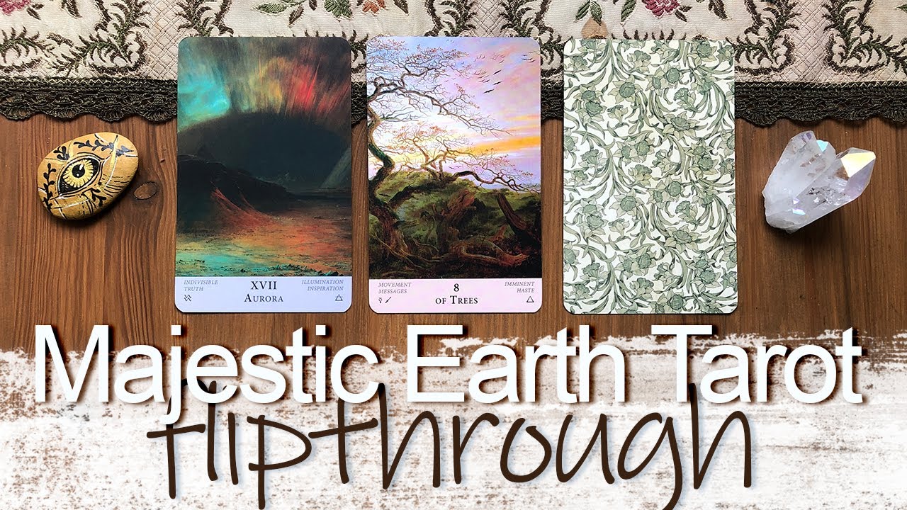 Majestic Earth Tarot | Flipthrough